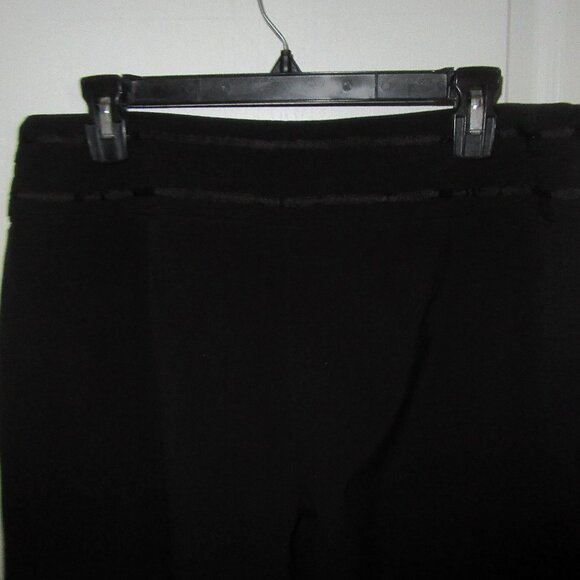 Ladies WIDE LEG Black Dress pants size 13 Smart Set - Picture 15 of 16